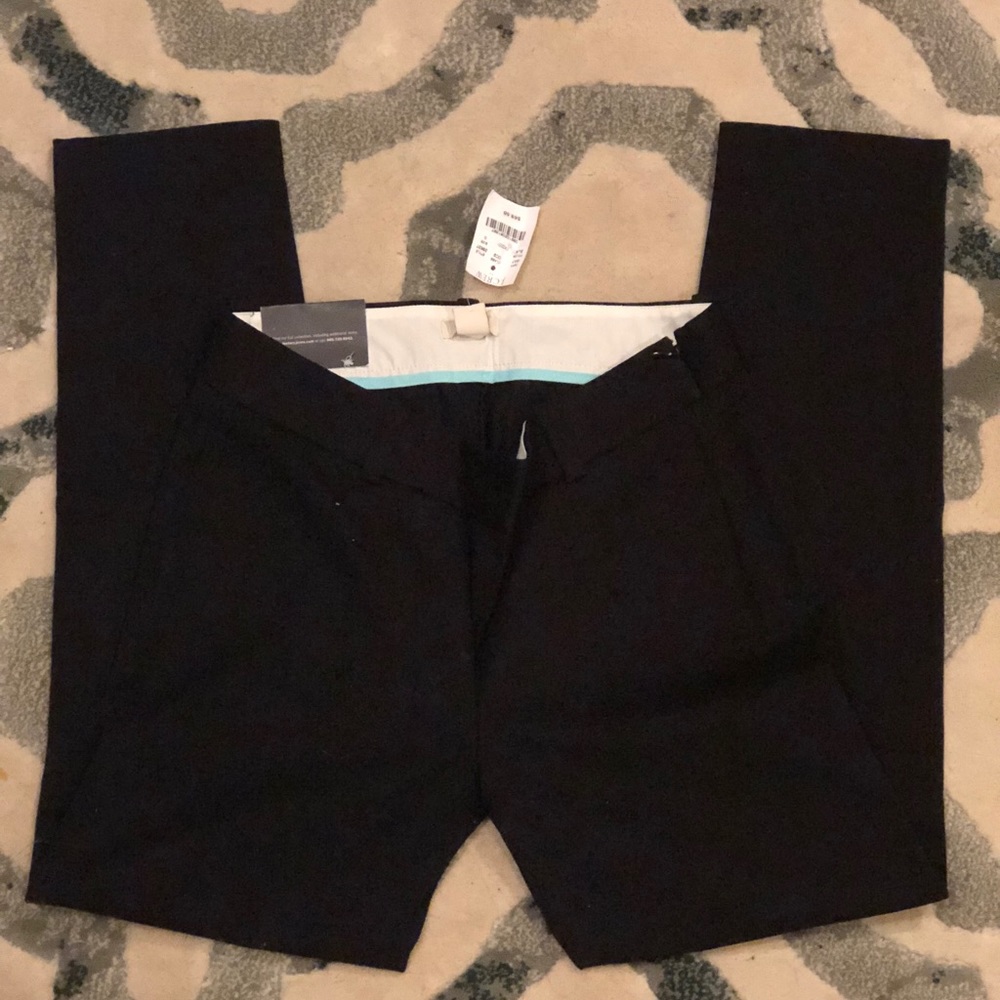 Jcrew black ankle pants